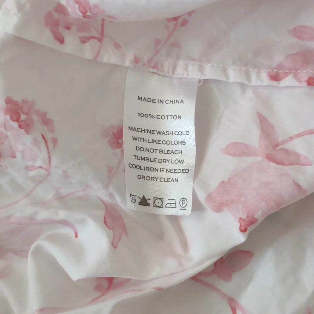 EUC Hill House Home Pink Botanical Nesli Dress - Picture 5 of 12